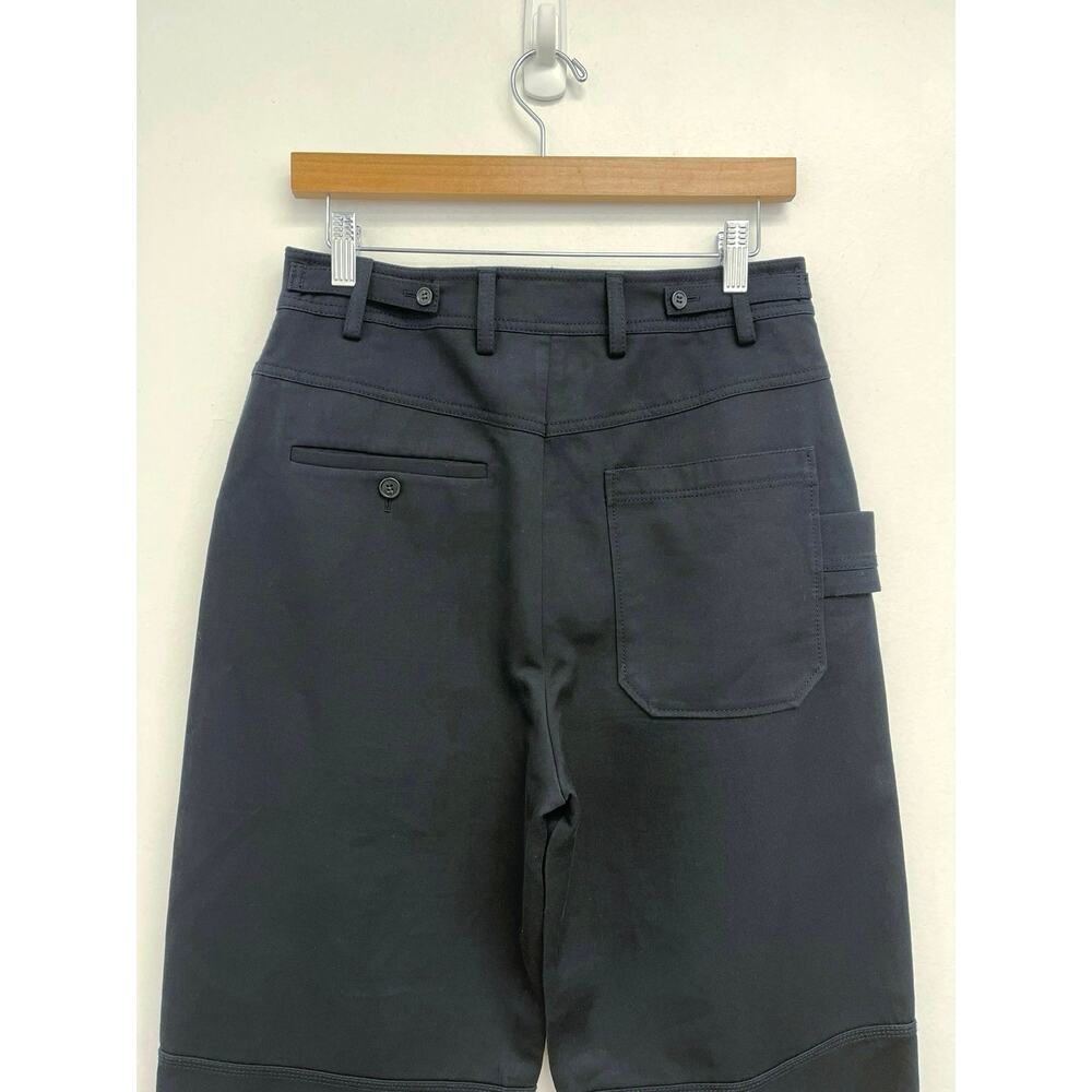 Theory Project Cotton Wool Twill Five-Pocket Relaxed Utility Barrel Pants Size 4 - Picture 7 of 16